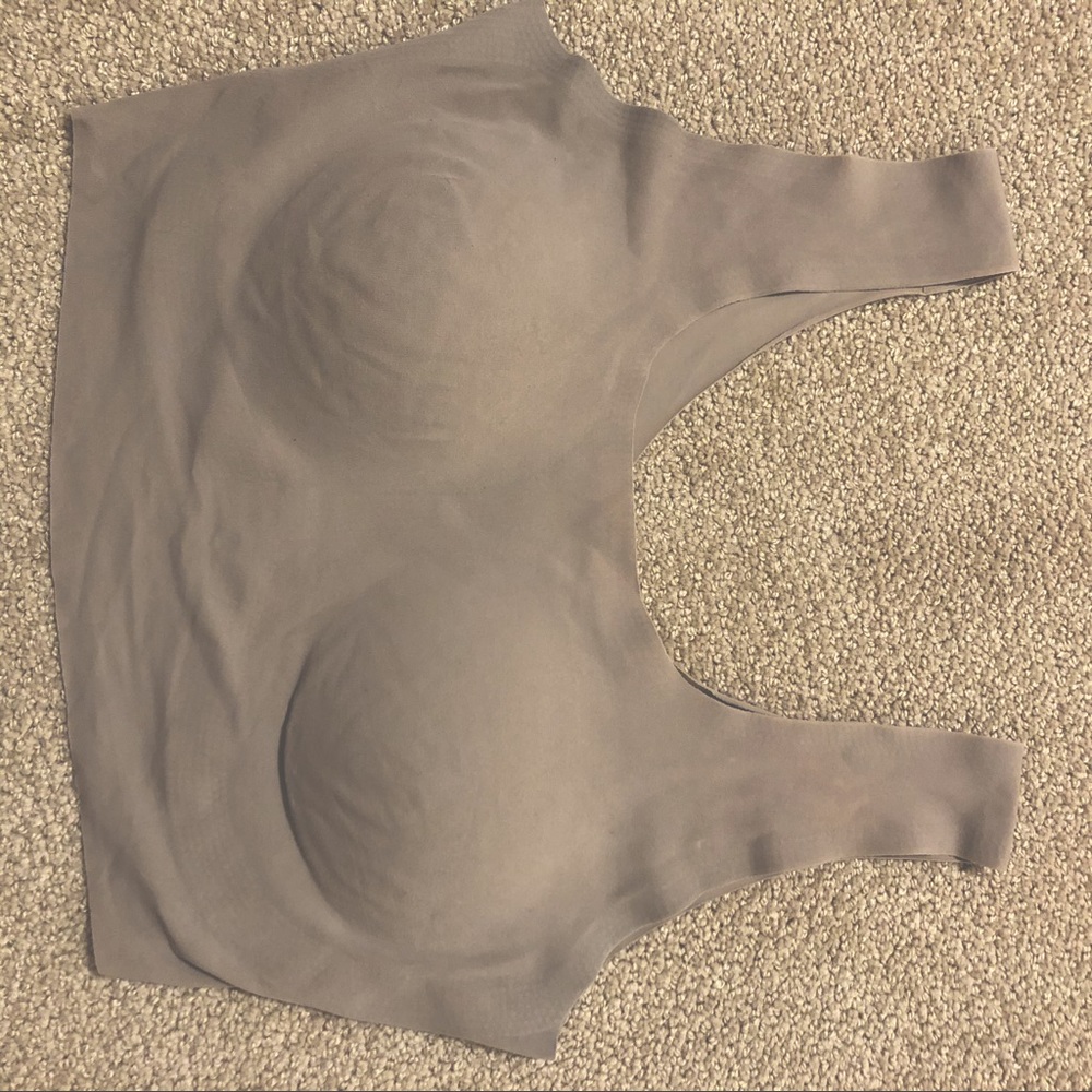 True & co scoop neck bra, small